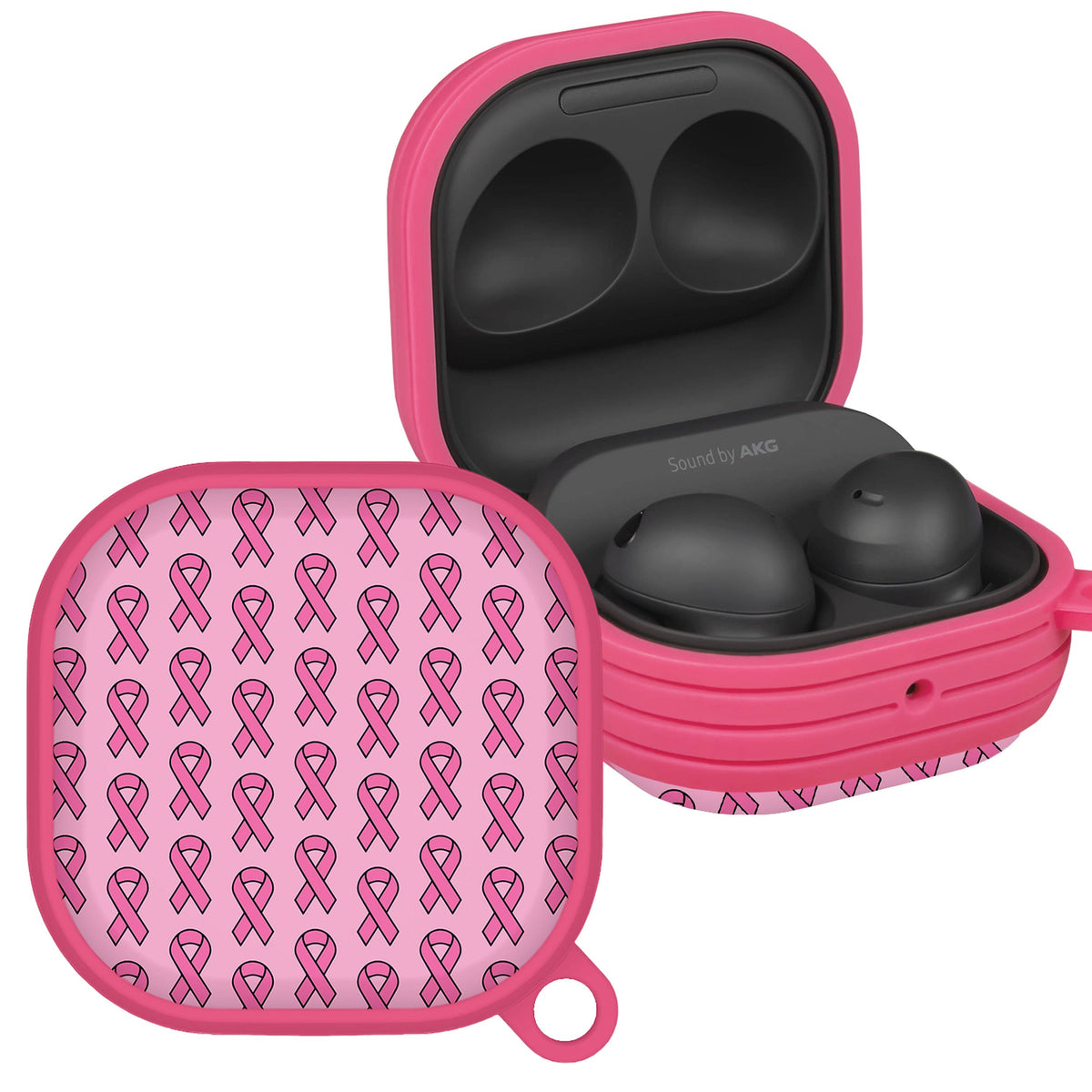 Breast Cancer Awareness HDX Samsung Galaxy Buds Pro & Buds Live Case Cover