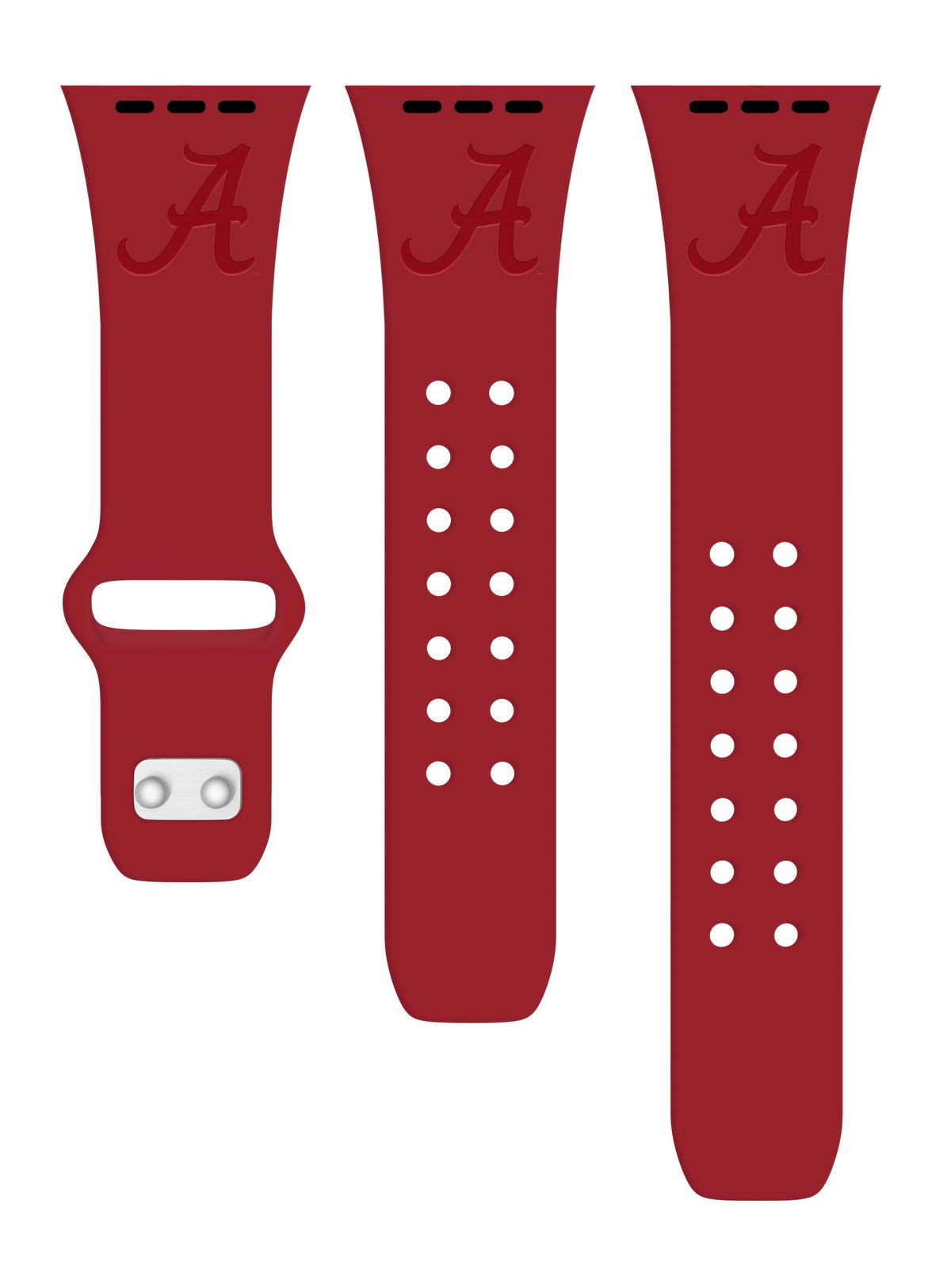 Alabama Crimson Tide Engraved Apple Watch Band