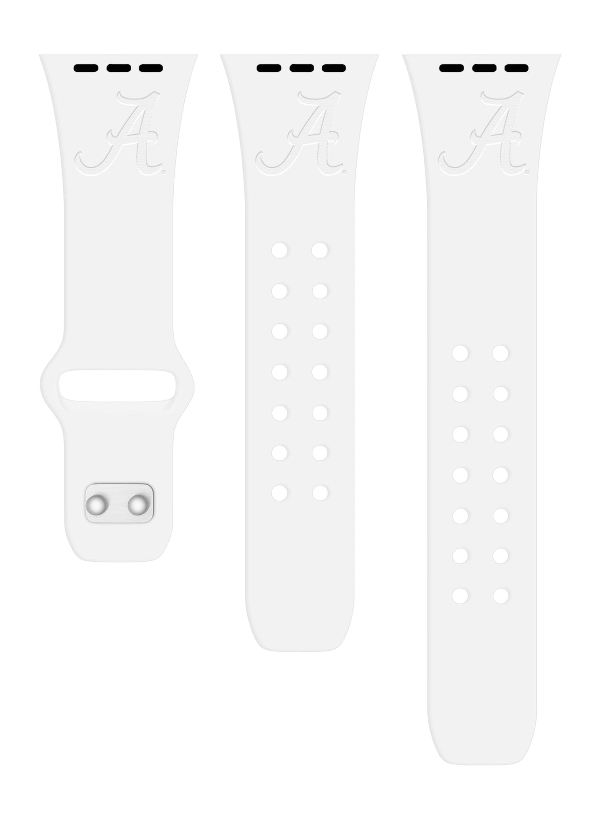 Alabama Crimson Tide Engraved Apple Watch Band