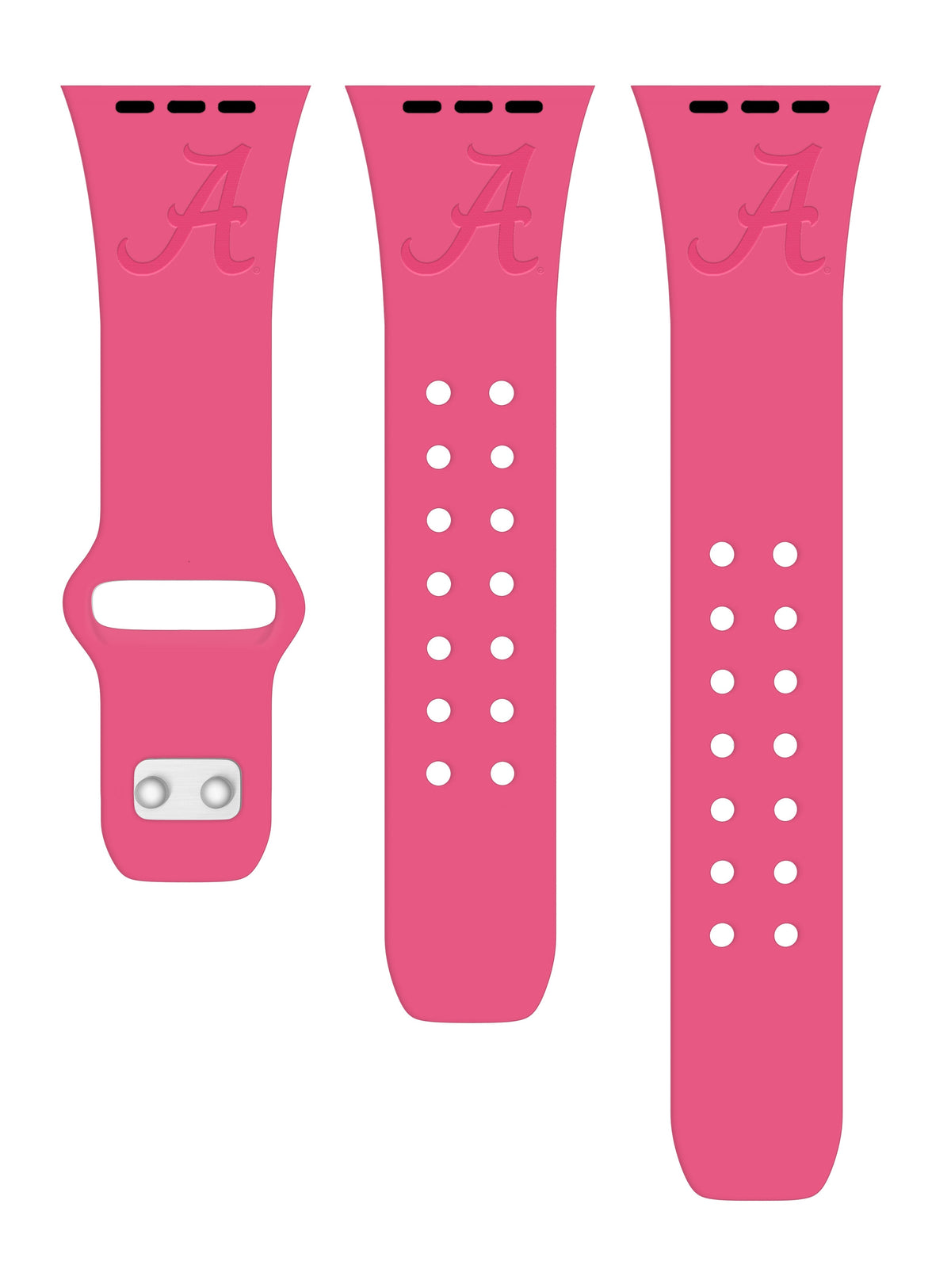 Alabama Crimson Tide Engraved Apple Watch Band