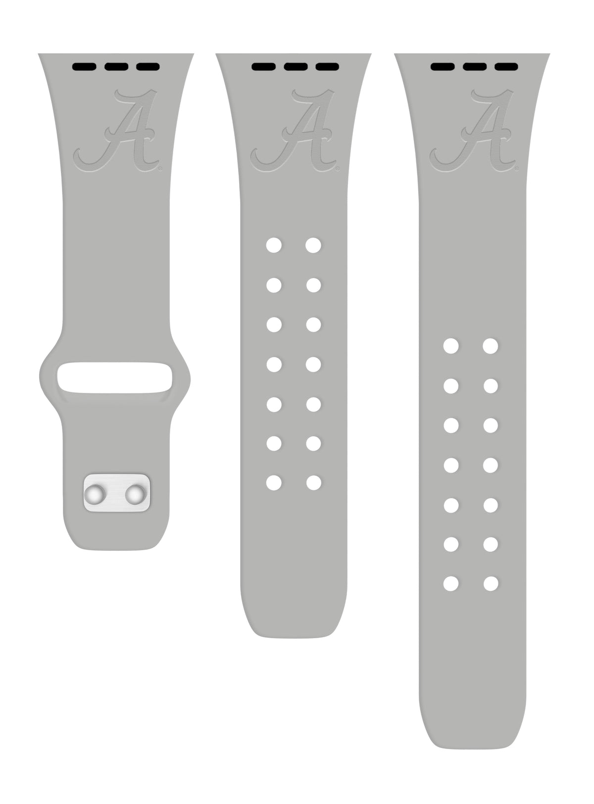 Alabama Crimson Tide Engraved Apple Watch Band