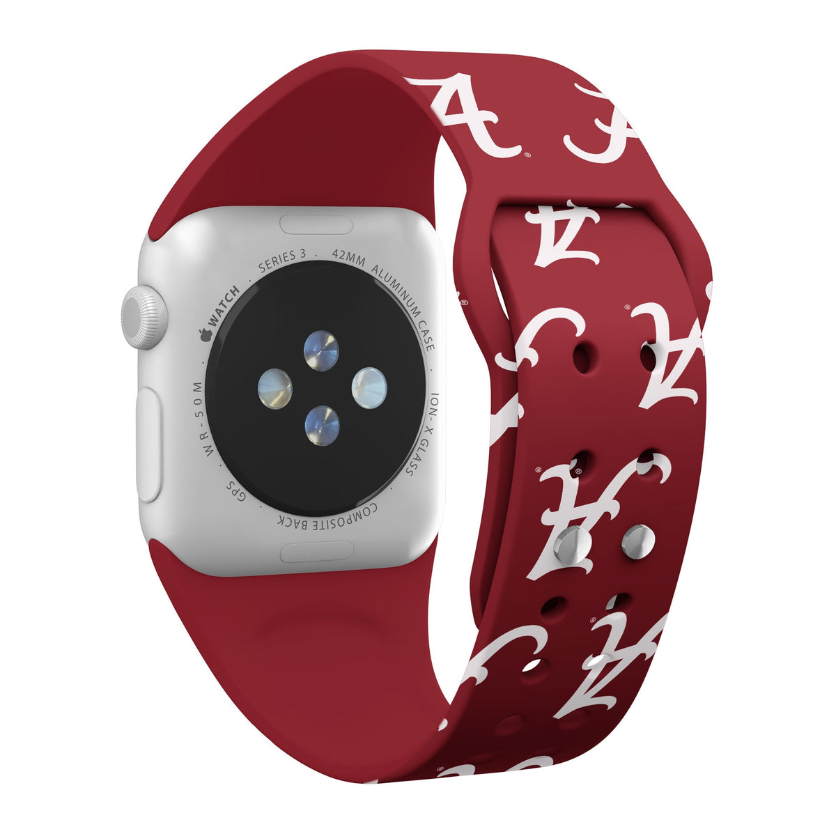 Alabama Crimson Tide HD Apple Watch Band