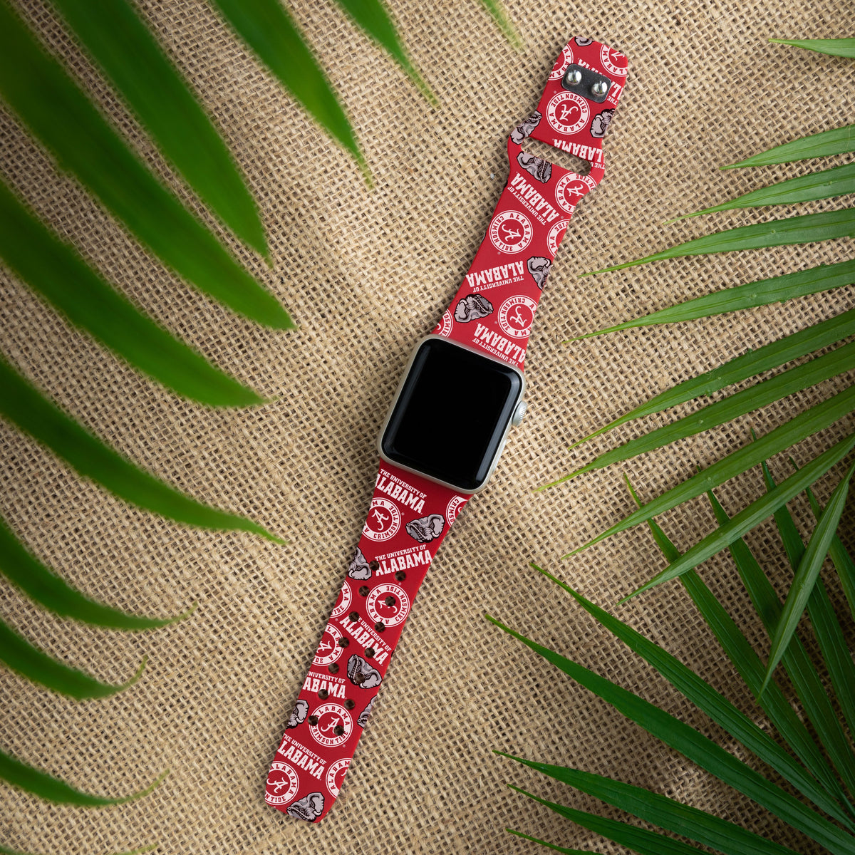 Alabama Crimson Tide HD Apple Watch Band