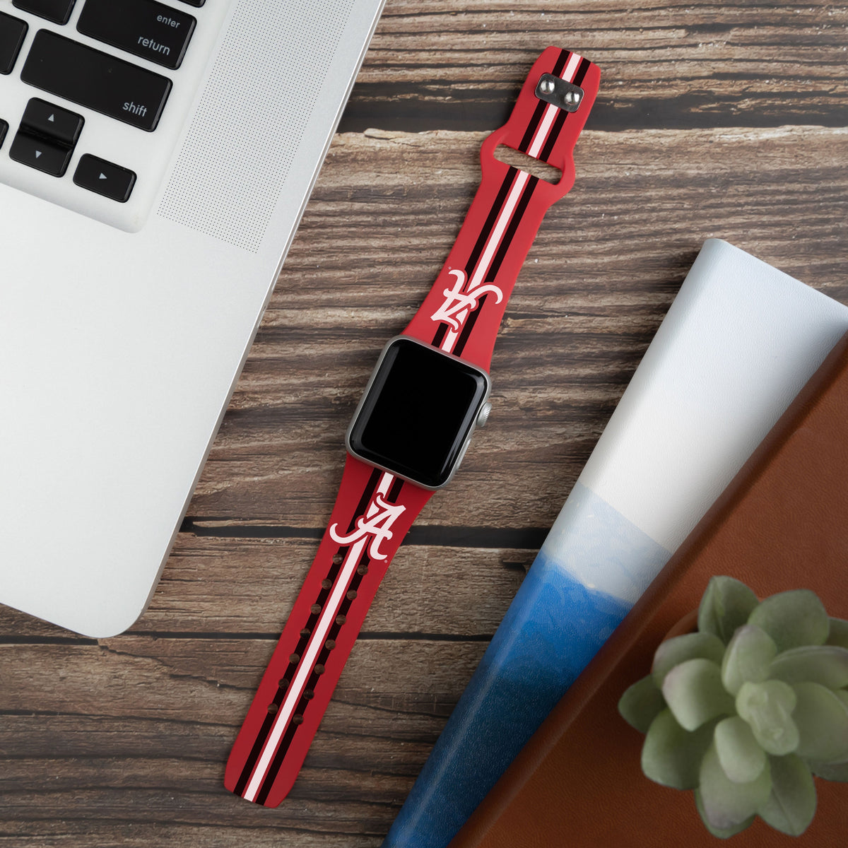 Alabama Crimson Tide HD Apple Watch Band
