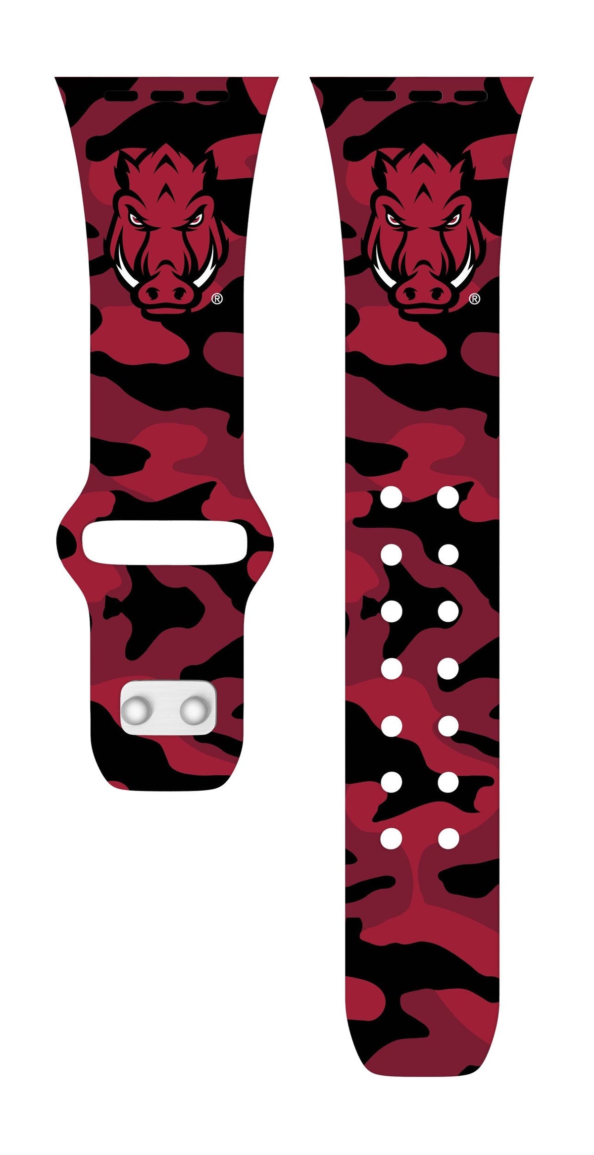 Arkansas Razorbacks HD Apple Watch Band