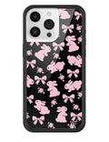 Pink Bunnies iPhone Case - Arleathercraft iPhone 15 Pro Max