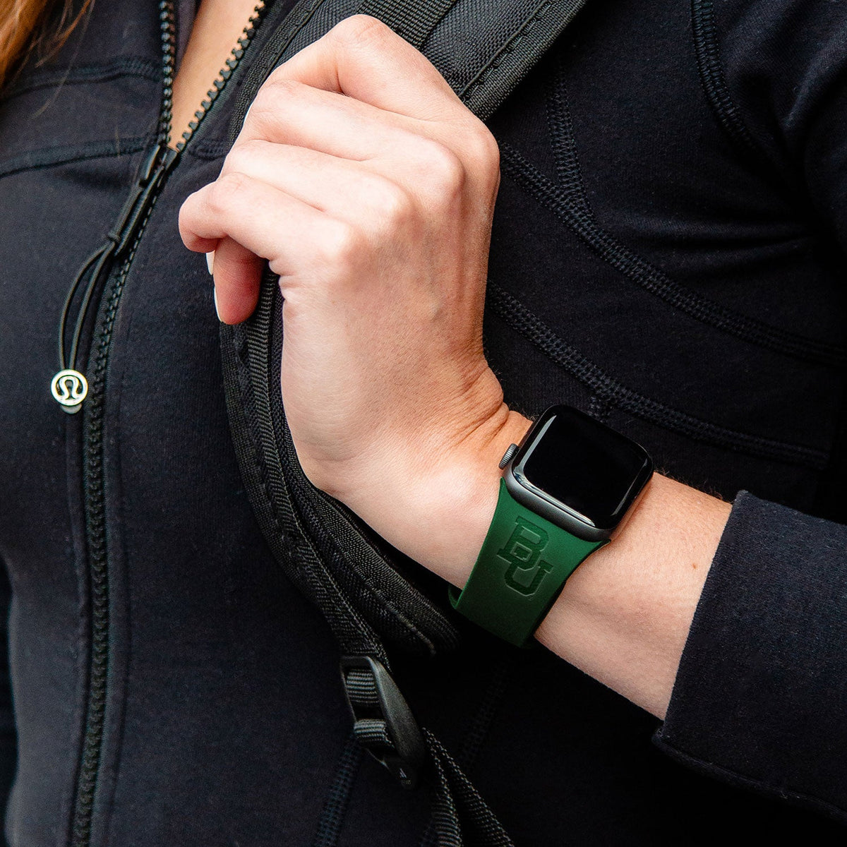 Baylor Bears Engraved Apple Watch Band