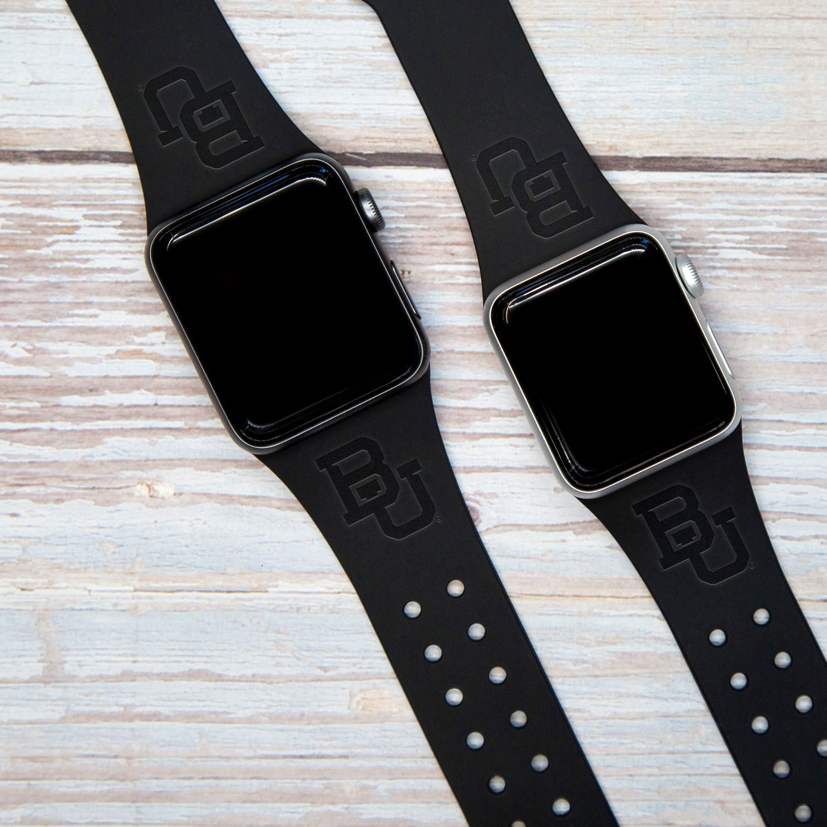 Baylor Bears Engraved Apple Watch Band