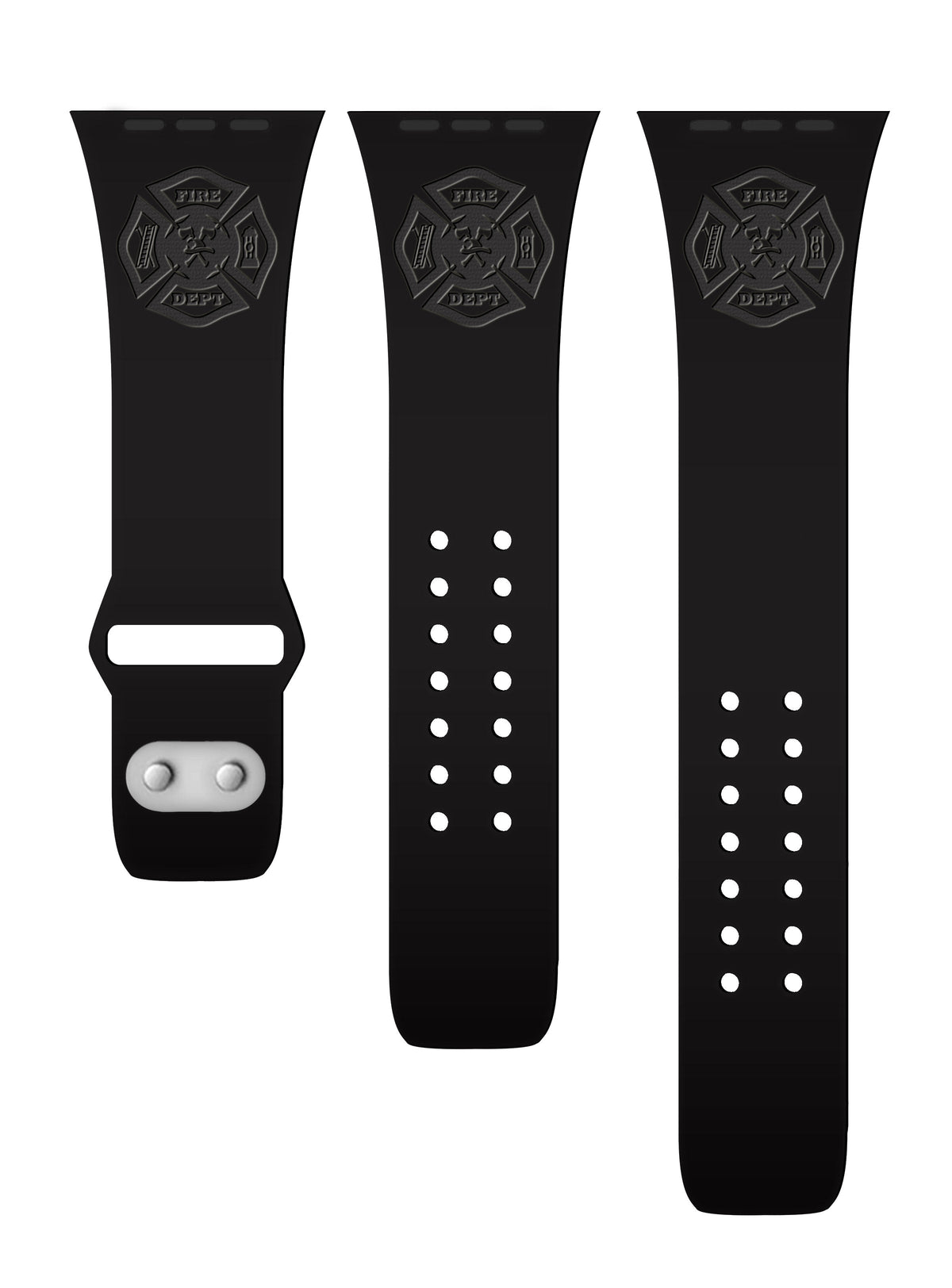 Firefighter First Responder Engraved  Apple Watch Band