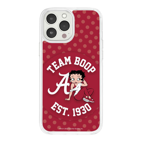 Alabama Crimson Tide X Betty Boop HD Apple iPhone 13 Mag-Safe Phone Case