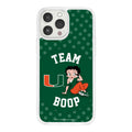 Miami Hurricanes X Betty Boop HD Apple iPhone 11 Phone Case
