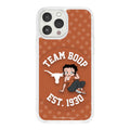 Texas Longhorns X Betty Boop HD Apple iPhone 15 Mag-Safe Phone Case
