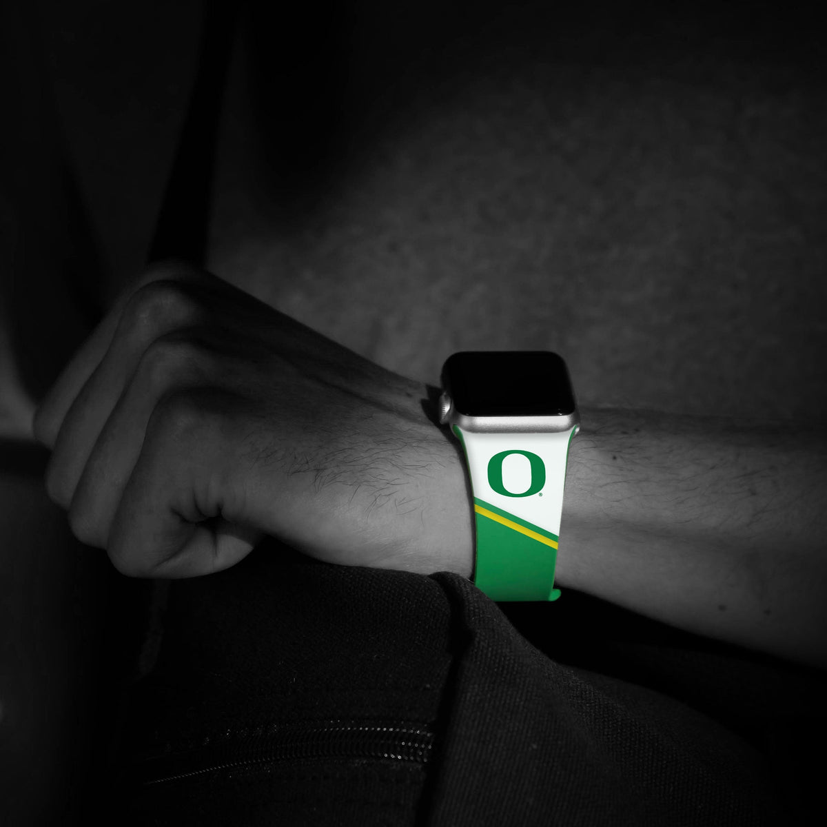 Oregon Ducks HD Apple Watch Band