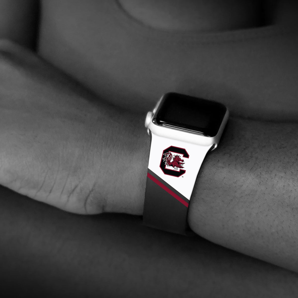 South Carolina Gamecocks HD Apple Watch Band