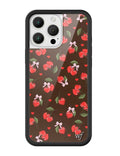 Chocolate Cherries iPhone Case - Arleathercraft iPhone 16 Pro Max