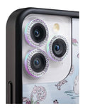 Camera Bling Iridescent - Arleathercraft iPhone 15 Pro/15 Pro Max