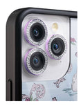 Camera Bling Purple - Arleathercraft iPhone 15 Pro/15 Pro Max