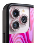 Camera Bling Pink - Arleathercraft iPhone 16 Pro/16 Pro Max