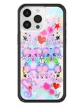 Cotton Candy Teddies iPhone Case - Arleathercraft iPhone 15 Pro Max