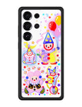 Clown Around Samsung Galaxy Case - Arleathercraft Galaxy S25 Ultra
