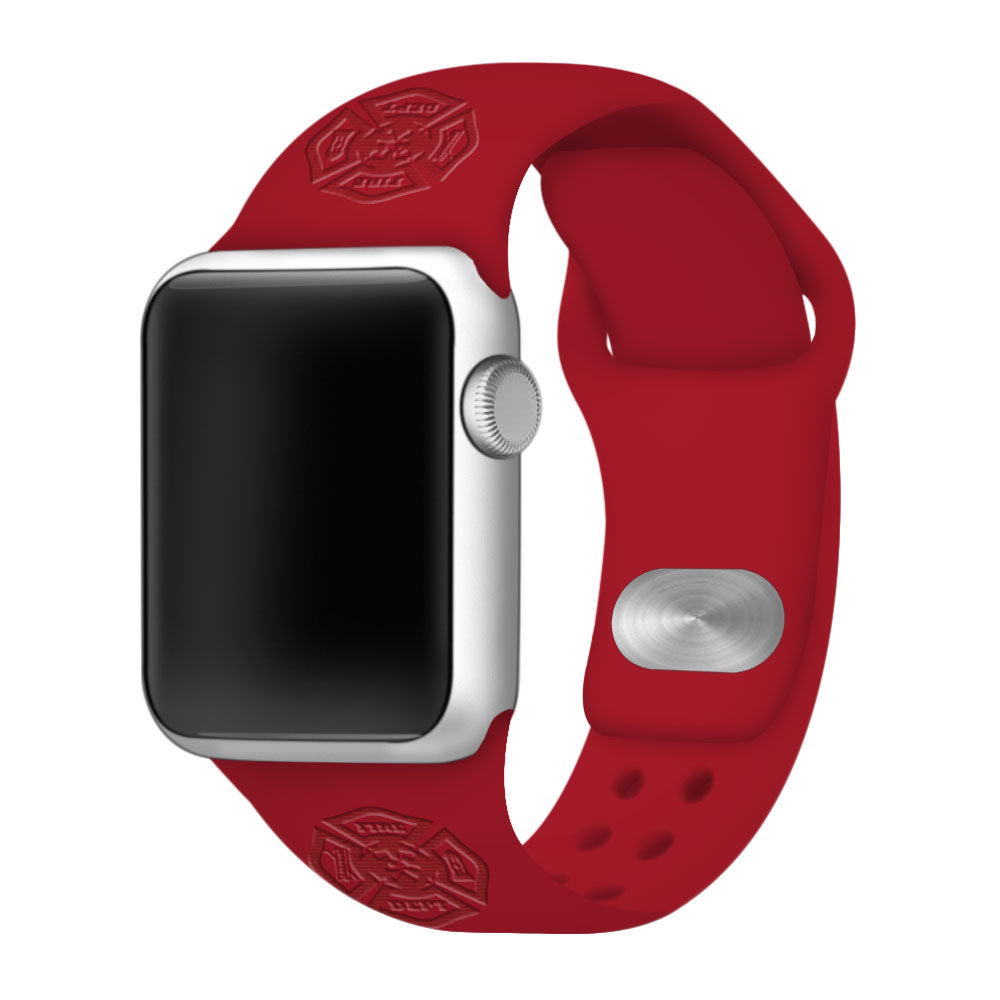 Firefighter First Responder Engraved  Apple Watch Band