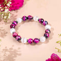 Shape Your Future – Pink Galaxy Tiger’s Eye Bracelet