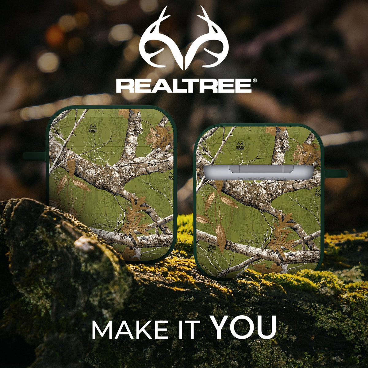 Realtree HDX Apple AirPods Gen 1 & 2 Case Cover