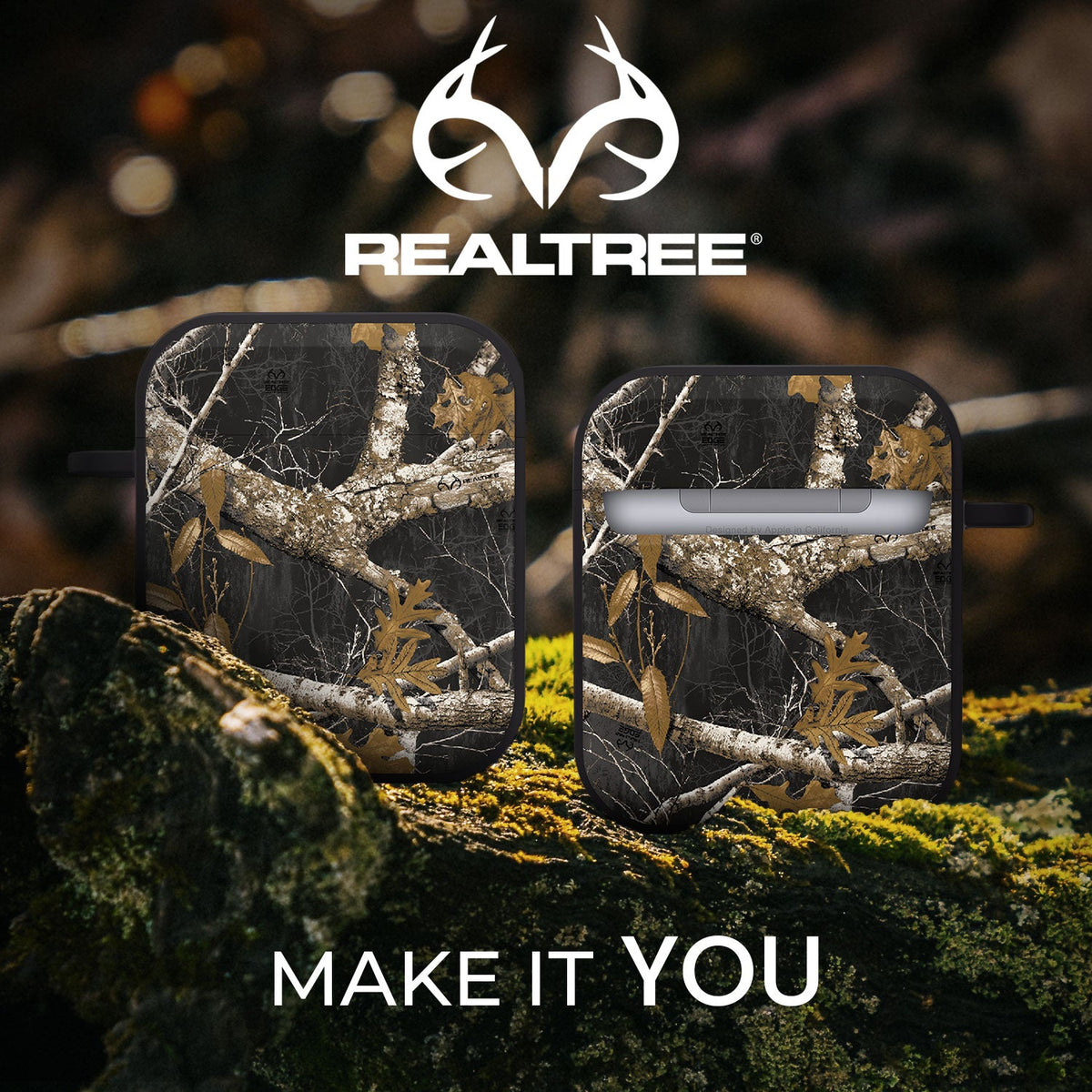 Realtree HDX Apple AirPods Gen 1 & 2 Case Cover
