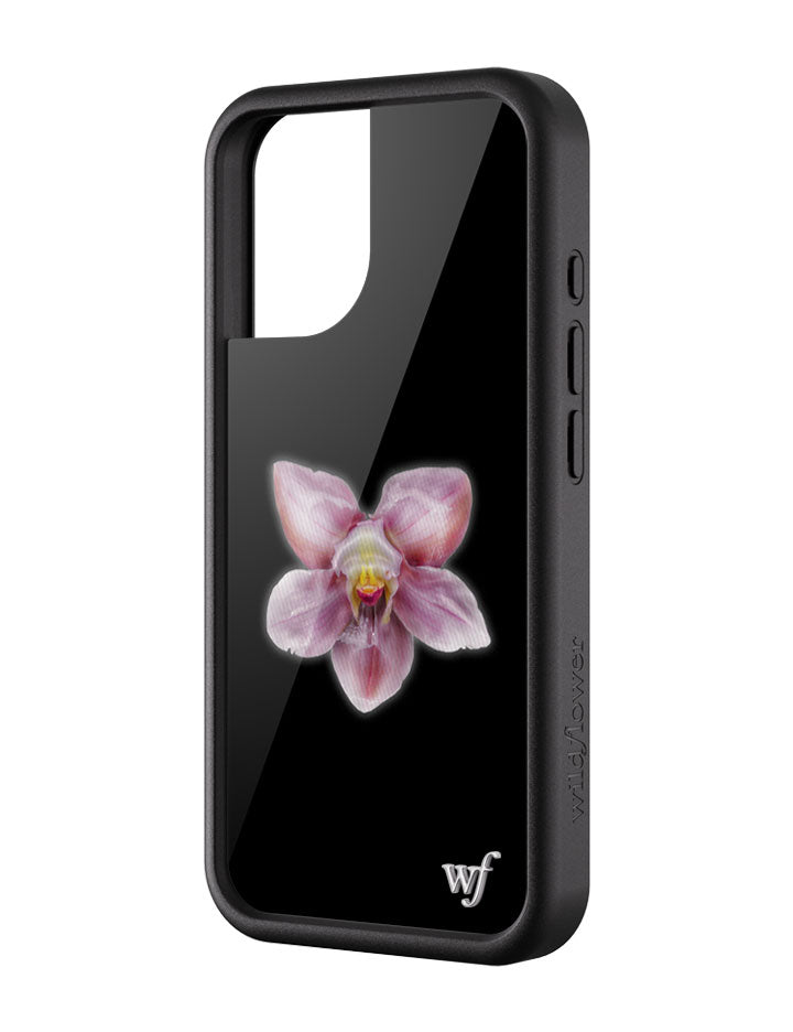Orchid | Black iPhone Case