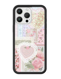 Frilly Floral iPhone Case - Arleathercraft iPhone 16 Pro Max