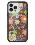 Far Out Floral iPhone Case - Arleathercraft iPhone 12 Pro Max