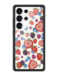 Fruit Tart Samsung Galaxy Case - Arleathercraft Galaxy S25 Ultra