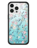 Gallery Girlie Blue iPhone Case - Arleathercraft iPhone 15 Pro Max