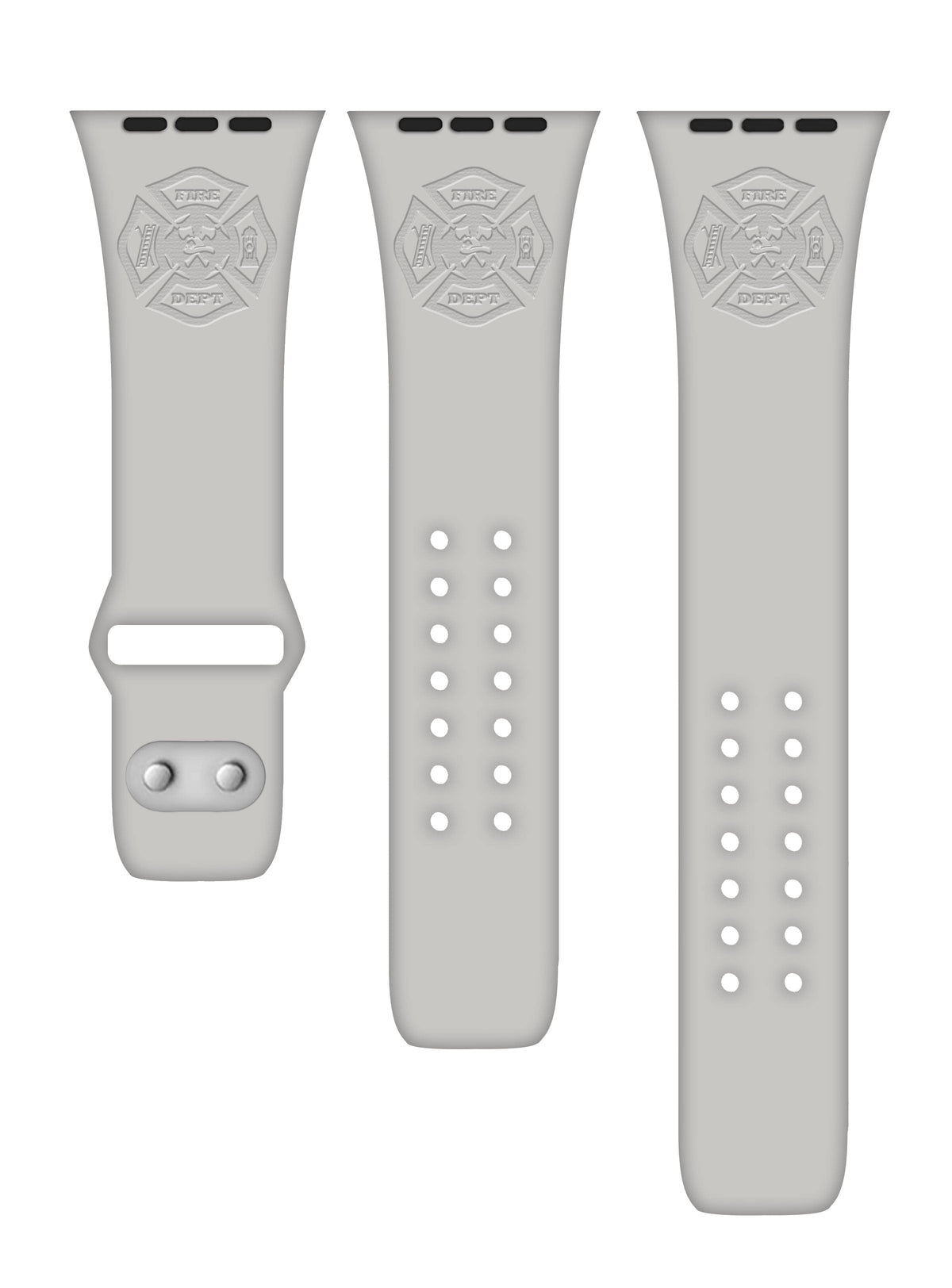 Firefighter First Responder Engraved  Apple Watch Band