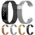 Fitbit Inspire 3, 2, 1, HR Stainless Steel Band - Elegant Strap