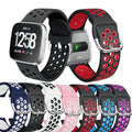 Breathable Silicone Fitbit Versa & Sense Bands
