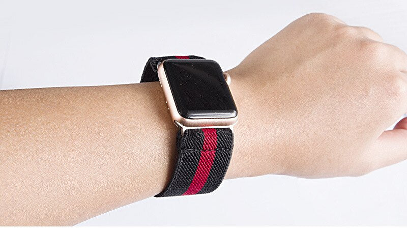 Scrunchie Elastic Apple Watch Strap