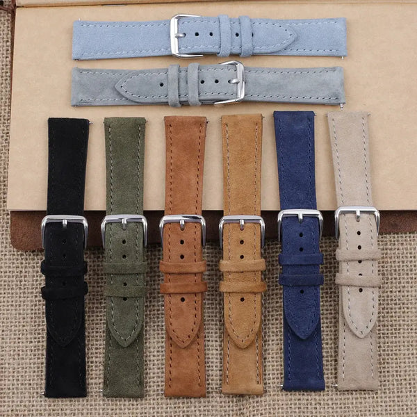 Soft suede leather straps  Sold by 