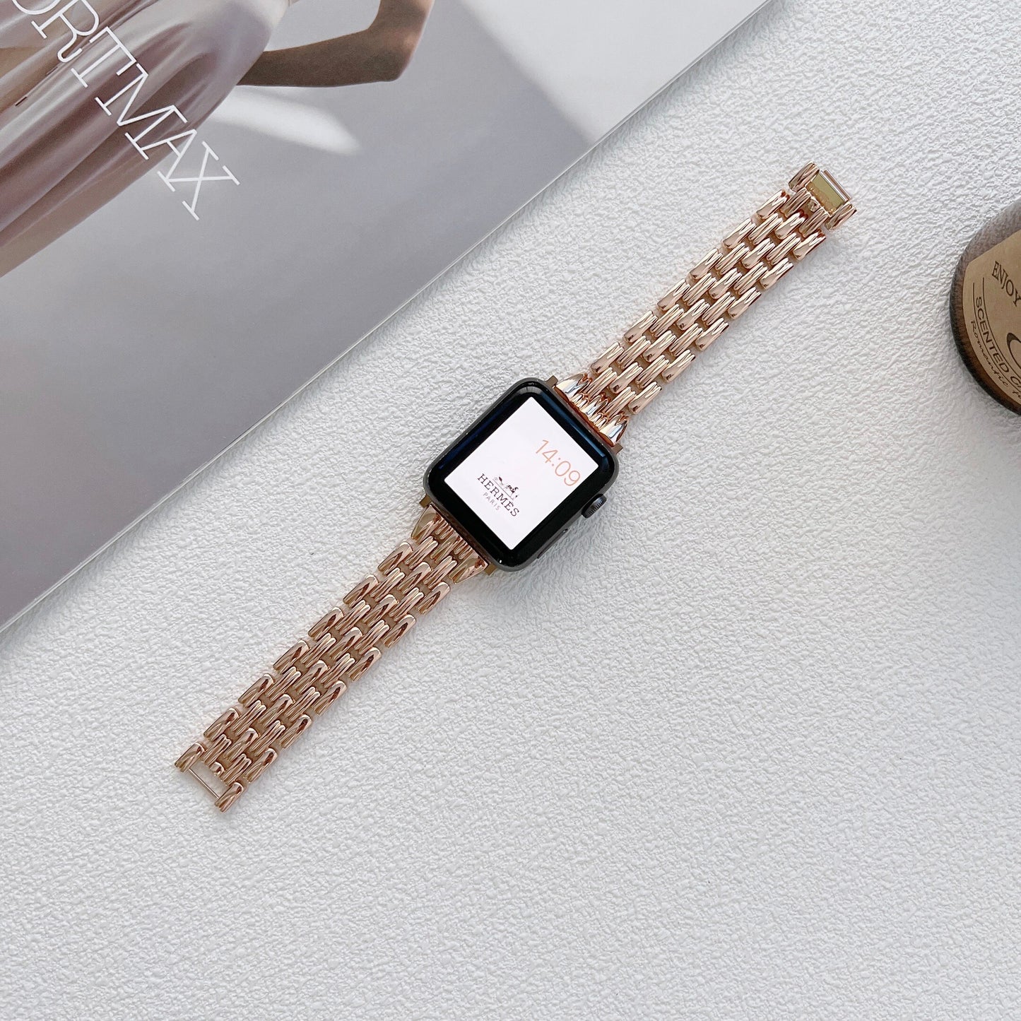 Apple Watch Steel Luxury Diamond strap