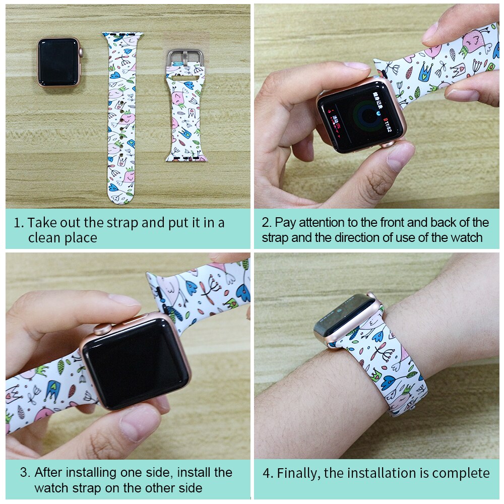 Strap with case for Apple Watch Band