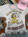 On My Way To Stir Up Some Shit Graphic Tee