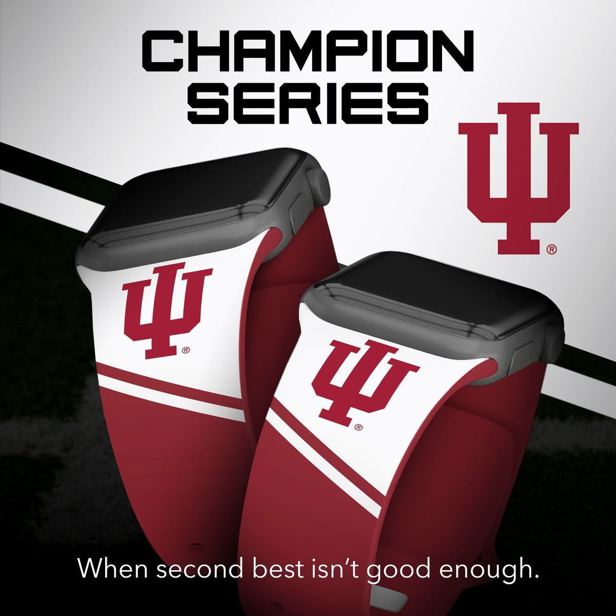 Indiana Hoosiers HD Apple Watch Band