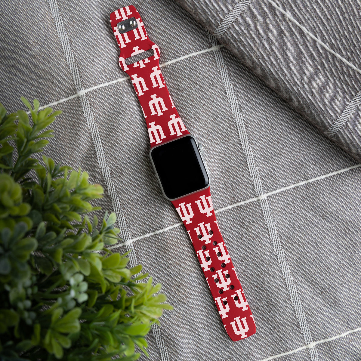 Indiana Hoosiers HD Apple Watch Band