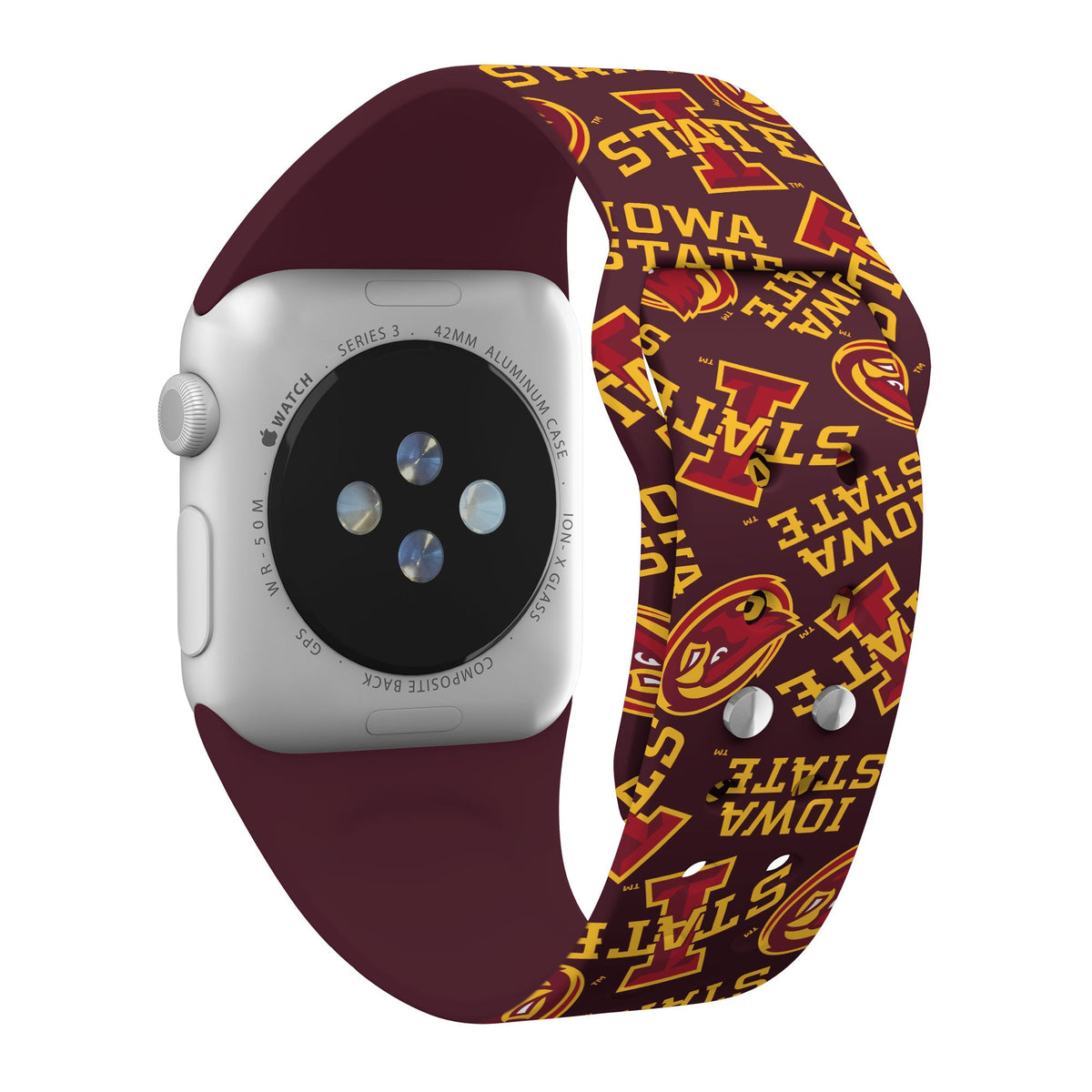 Iowa State Cyclones HD Apple Watch Band