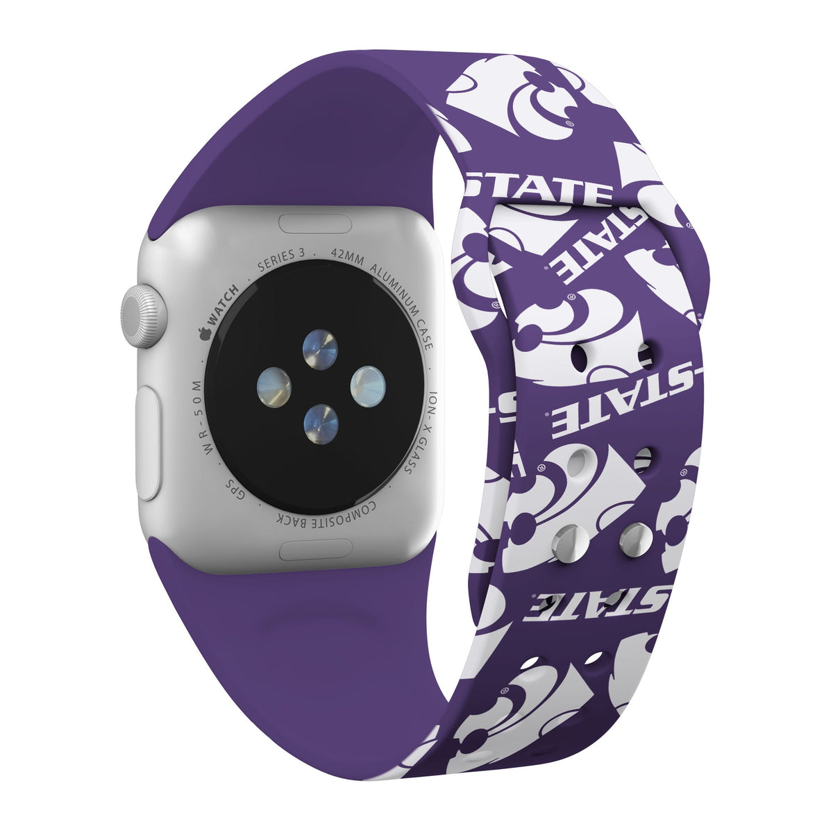 Kansas State Wildcats HD Apple Watch Band