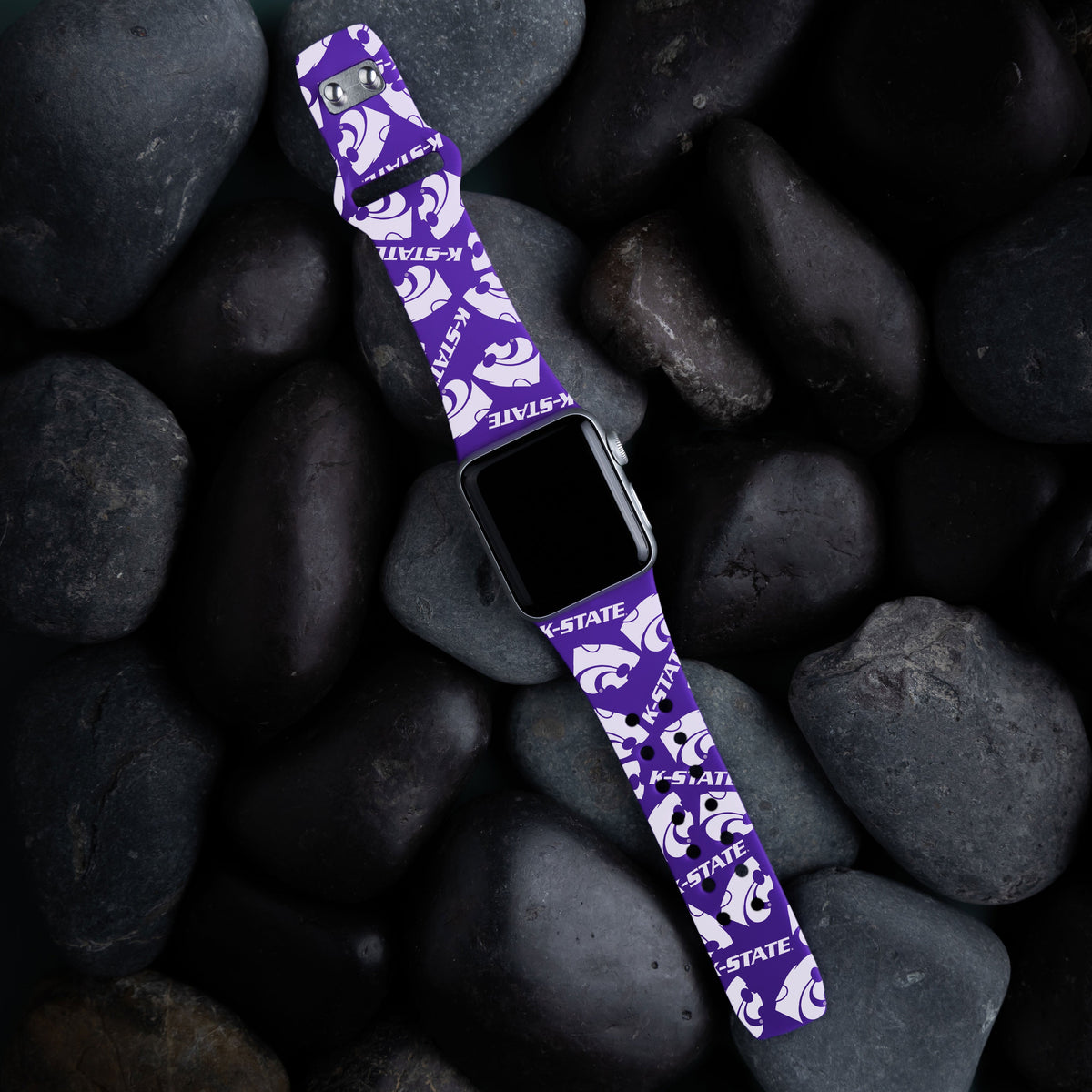 Kansas State Wildcats HD Apple Watch Band