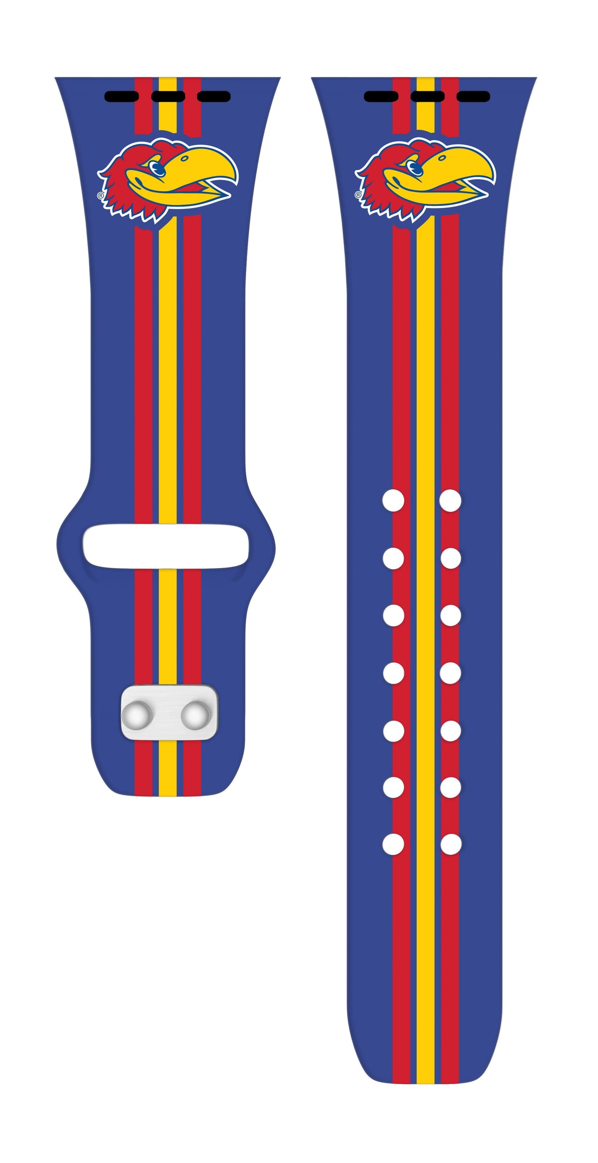 Kansas Jayhawks HD Apple Watch Band