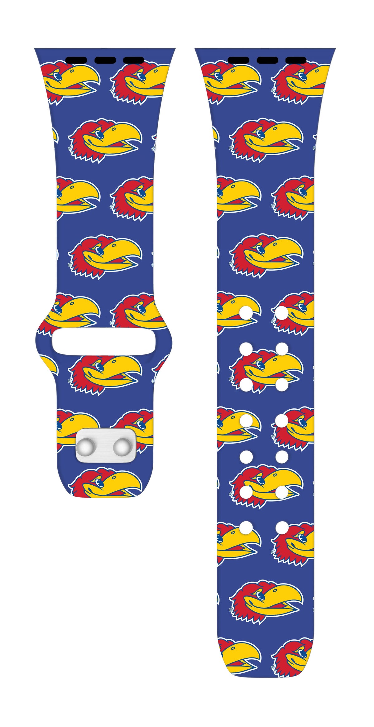 Kansas Jayhawks HD Apple Watch Band
