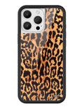 Leopard Love iPhone Case - Arleathercraft iPhone 16 Pro Max