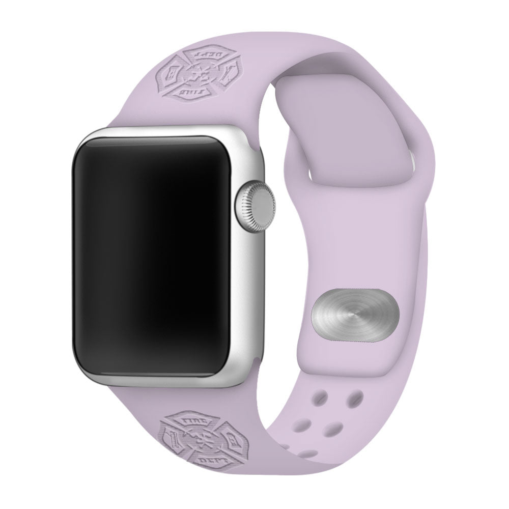 Firefighter First Responder Engraved  Apple Watch Band